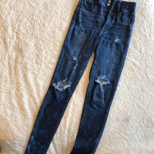 American Eagle super high rise jegging